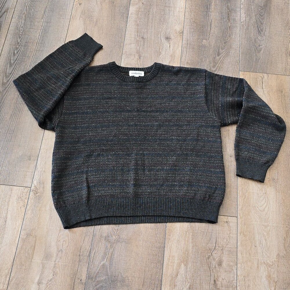 Joseph & Feiss International Men’s Sweater – Size XL (Gray with Color Specks)